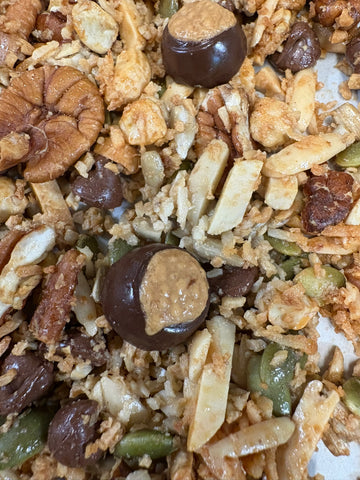 Buckeye Bliss - Nuts and Seeds Meets Buckeyes